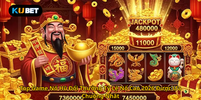 Top Game Nổ Hũ Đổi Thưởng Tỷ Lệ Nổ Cao 2026 Được Ưa Chuộng Nhất